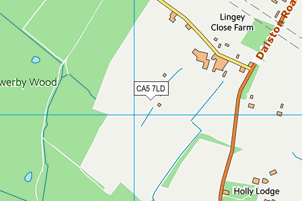 CA5 7LD map - OS VectorMap District (Ordnance Survey)