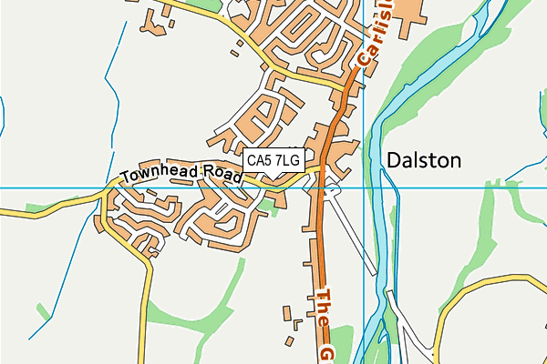 CA5 7LG map - OS VectorMap District (Ordnance Survey)