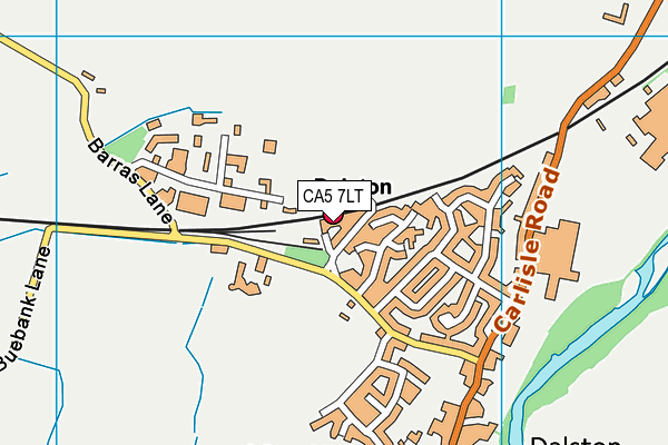 CA5 7LT map - OS VectorMap District (Ordnance Survey)