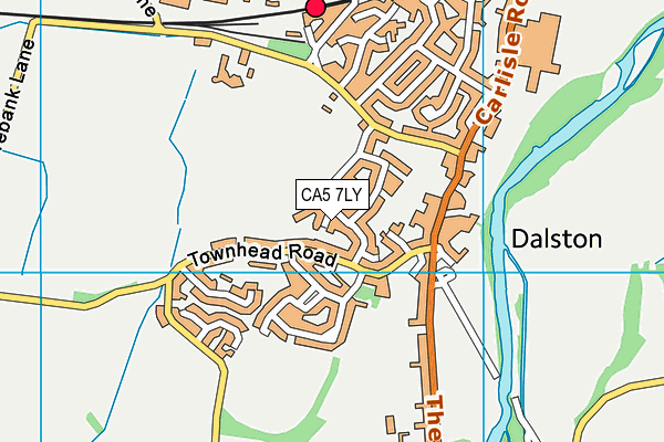 CA5 7LY map - OS VectorMap District (Ordnance Survey)