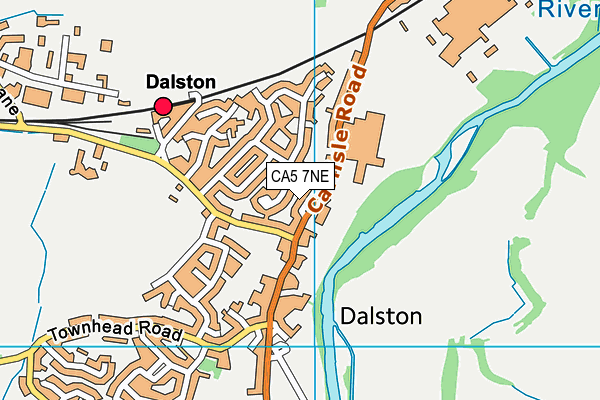 CA5 7NE map - OS VectorMap District (Ordnance Survey)