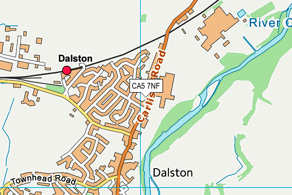 CA5 7NF map - OS VectorMap District (Ordnance Survey)