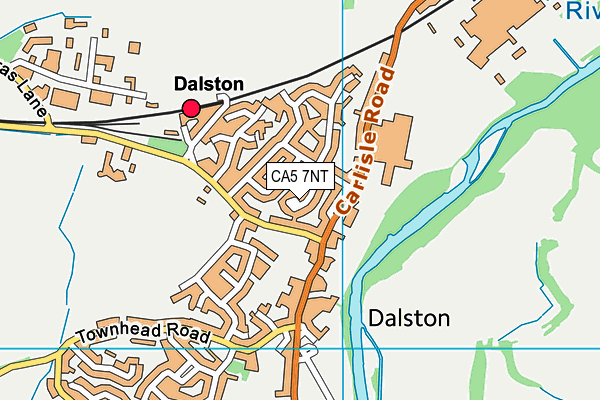 CA5 7NT map - OS VectorMap District (Ordnance Survey)