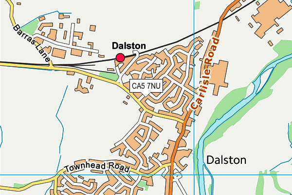 CA5 7NU map - OS VectorMap District (Ordnance Survey)