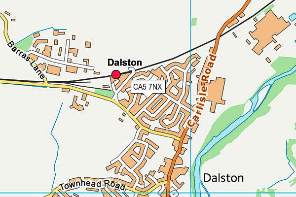 CA5 7NX map - OS VectorMap District (Ordnance Survey)