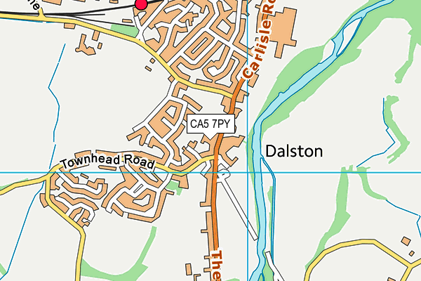 CA5 7PY map - OS VectorMap District (Ordnance Survey)