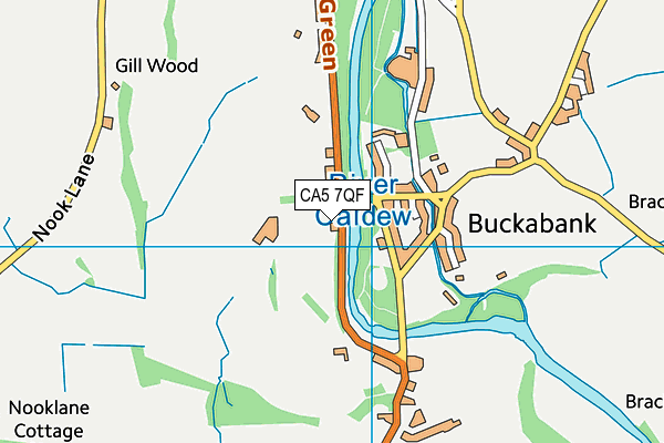 CA5 7QF map - OS VectorMap District (Ordnance Survey)