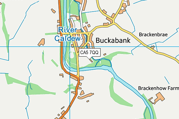 CA5 7QQ map - OS VectorMap District (Ordnance Survey)