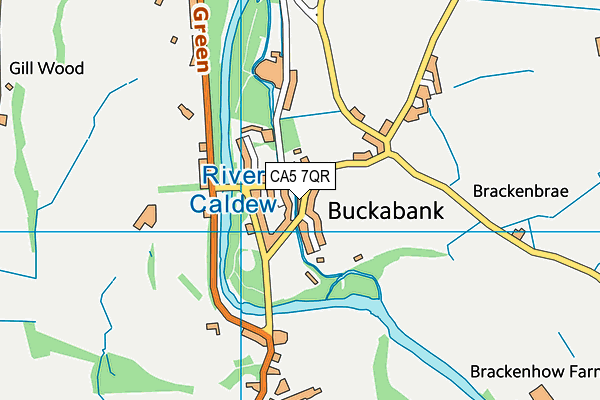 CA5 7QR map - OS VectorMap District (Ordnance Survey)