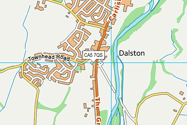 CA5 7QS map - OS VectorMap District (Ordnance Survey)