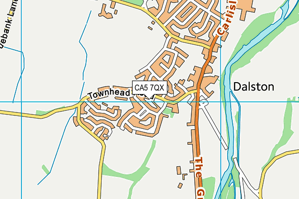 CA5 7QX map - OS VectorMap District (Ordnance Survey)