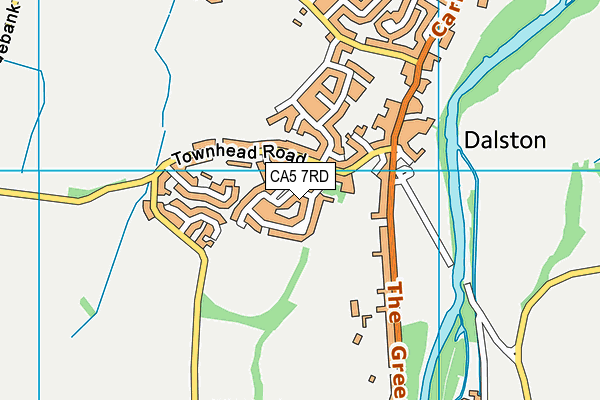 CA5 7RD map - OS VectorMap District (Ordnance Survey)