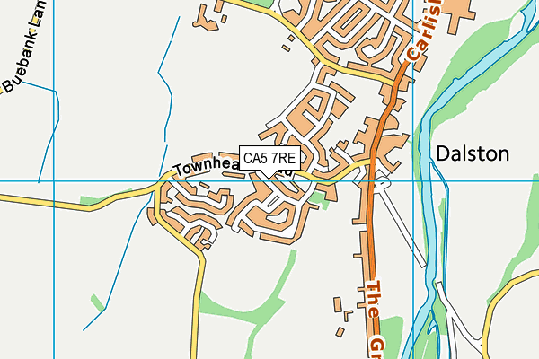 CA5 7RE map - OS VectorMap District (Ordnance Survey)