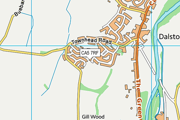 CA5 7RF map - OS VectorMap District (Ordnance Survey)