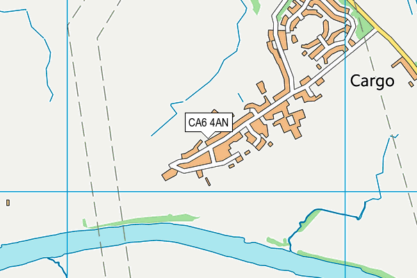 CA6 4AN map - OS VectorMap District (Ordnance Survey)