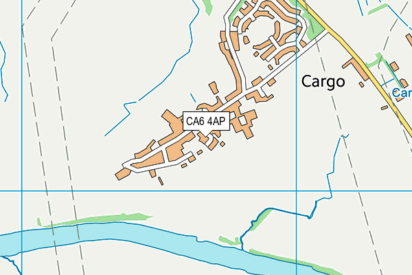 CA6 4AP map - OS VectorMap District (Ordnance Survey)