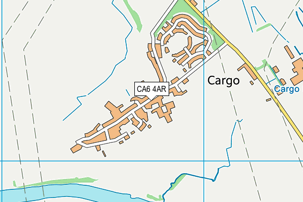 CA6 4AR map - OS VectorMap District (Ordnance Survey)