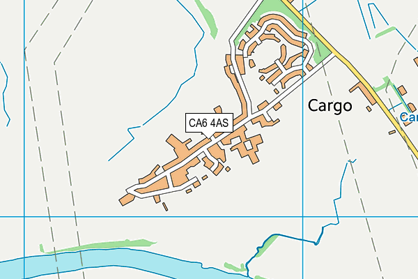 CA6 4AS map - OS VectorMap District (Ordnance Survey)