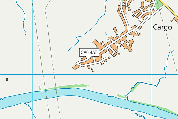 CA6 4AT map - OS VectorMap District (Ordnance Survey)