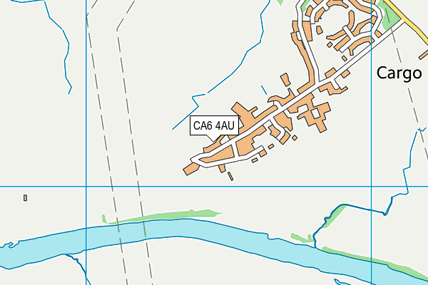 CA6 4AU map - OS VectorMap District (Ordnance Survey)