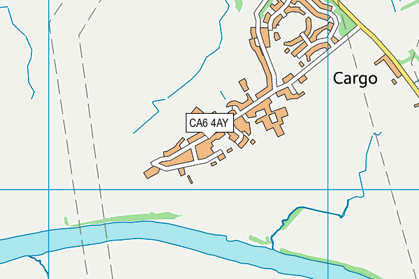CA6 4AY map - OS VectorMap District (Ordnance Survey)