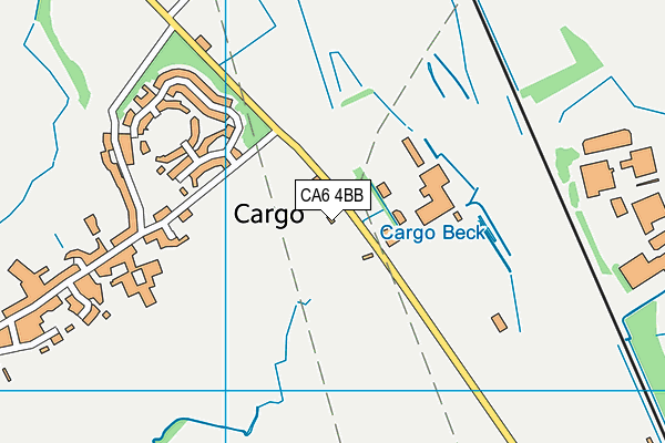 CA6 4BB map - OS VectorMap District (Ordnance Survey)