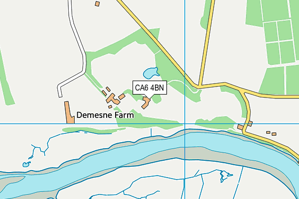 CA6 4BN map - OS VectorMap District (Ordnance Survey)