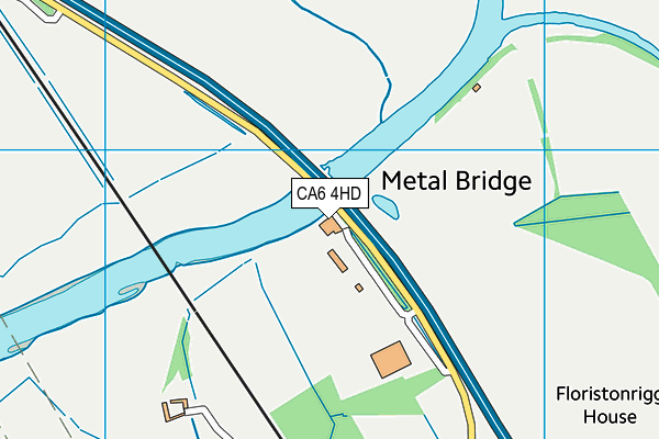 CA6 4HD map - OS VectorMap District (Ordnance Survey)