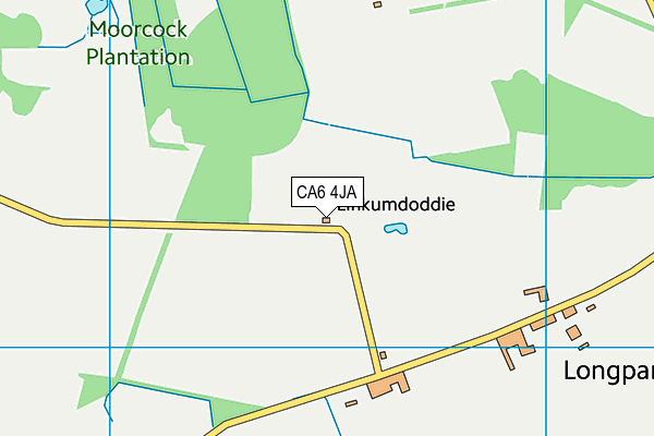 CA6 4JA map - OS VectorMap District (Ordnance Survey)