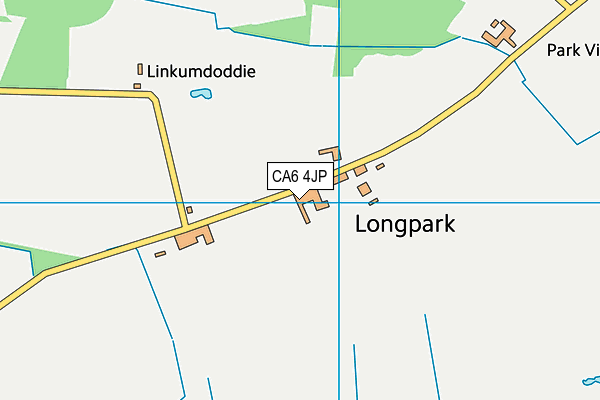 CA6 4JP map - OS VectorMap District (Ordnance Survey)