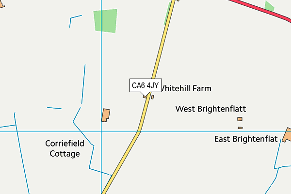 CA6 4JY map - OS VectorMap District (Ordnance Survey)