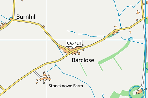 CA6 4LH map - OS VectorMap District (Ordnance Survey)