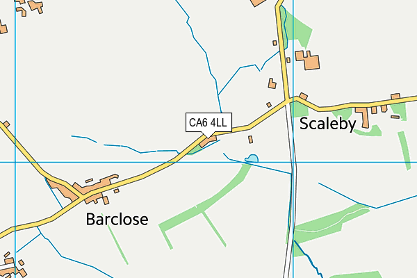 CA6 4LL map - OS VectorMap District (Ordnance Survey)