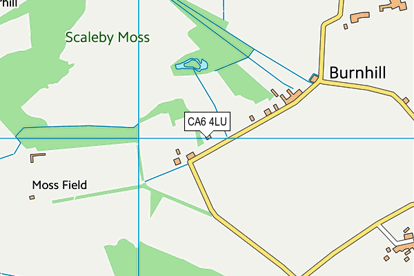 CA6 4LU map - OS VectorMap District (Ordnance Survey)