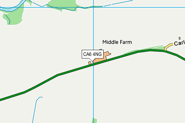 CA6 4NG map - OS VectorMap District (Ordnance Survey)