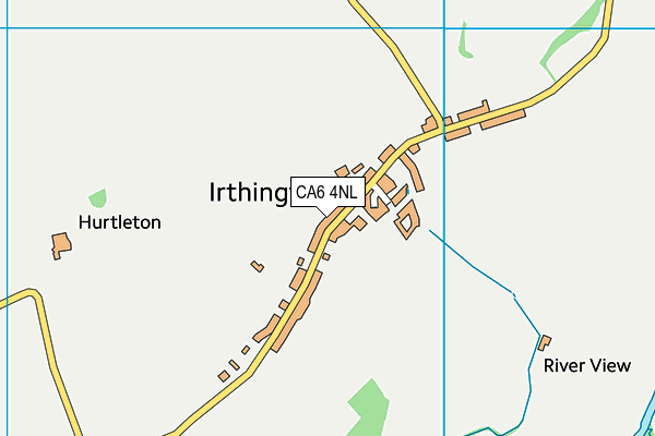 CA6 4NL map - OS VectorMap District (Ordnance Survey)