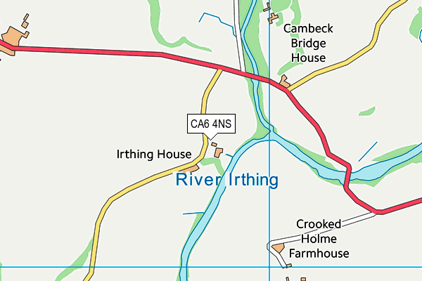 CA6 4NS map - OS VectorMap District (Ordnance Survey)