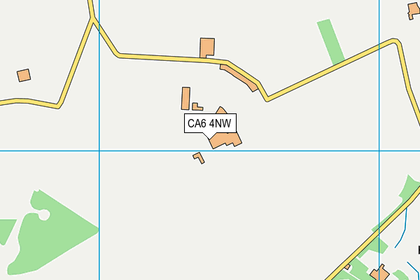 CA6 4NW map - OS VectorMap District (Ordnance Survey)