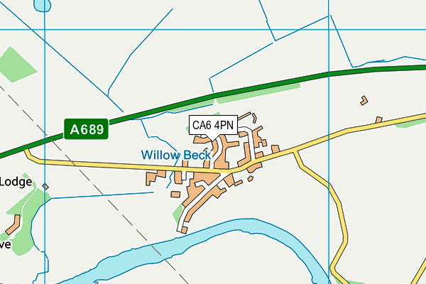 CA6 4PN map - OS VectorMap District (Ordnance Survey)
