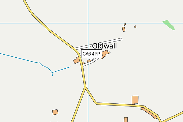 CA6 4PP map - OS VectorMap District (Ordnance Survey)