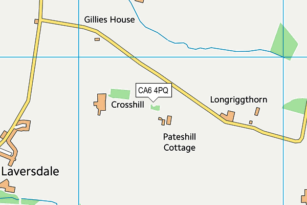 CA6 4PQ map - OS VectorMap District (Ordnance Survey)