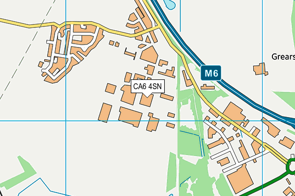 CA6 4SN map - OS VectorMap District (Ordnance Survey)