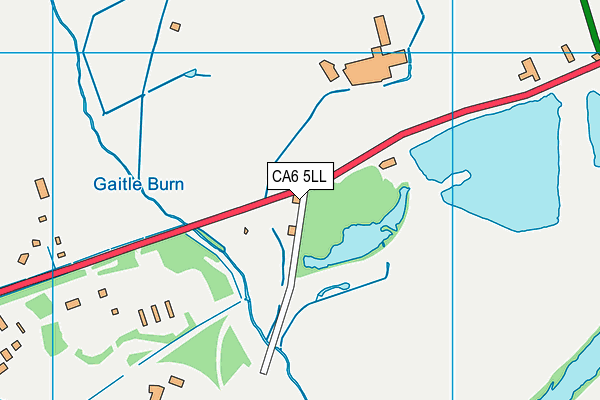 CA6 5LL map - OS VectorMap District (Ordnance Survey)