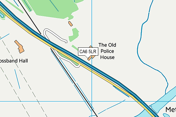 CA6 5LR map - OS VectorMap District (Ordnance Survey)