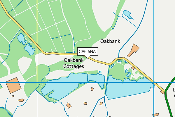 CA6 5NA map - OS VectorMap District (Ordnance Survey)