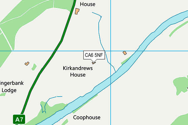 CA6 5NF map - OS VectorMap District (Ordnance Survey)