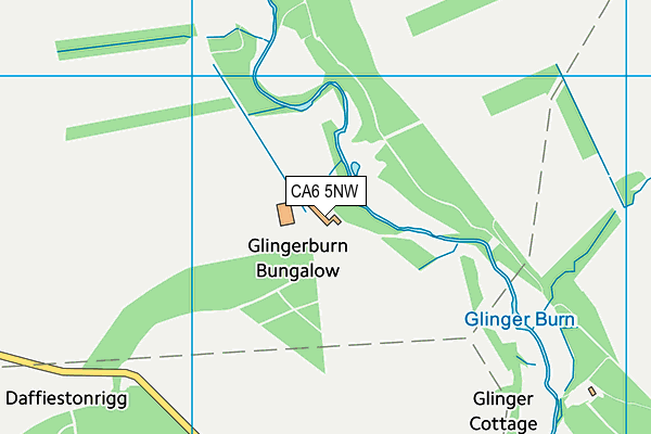 CA6 5NW map - OS VectorMap District (Ordnance Survey)