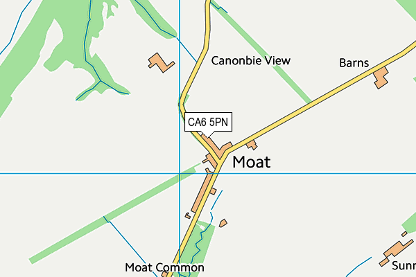 CA6 5PN map - OS VectorMap District (Ordnance Survey)