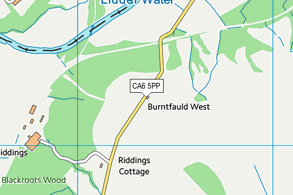 CA6 5PP map - OS VectorMap District (Ordnance Survey)