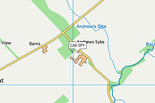 CA6 5PY map - OS VectorMap District (Ordnance Survey)